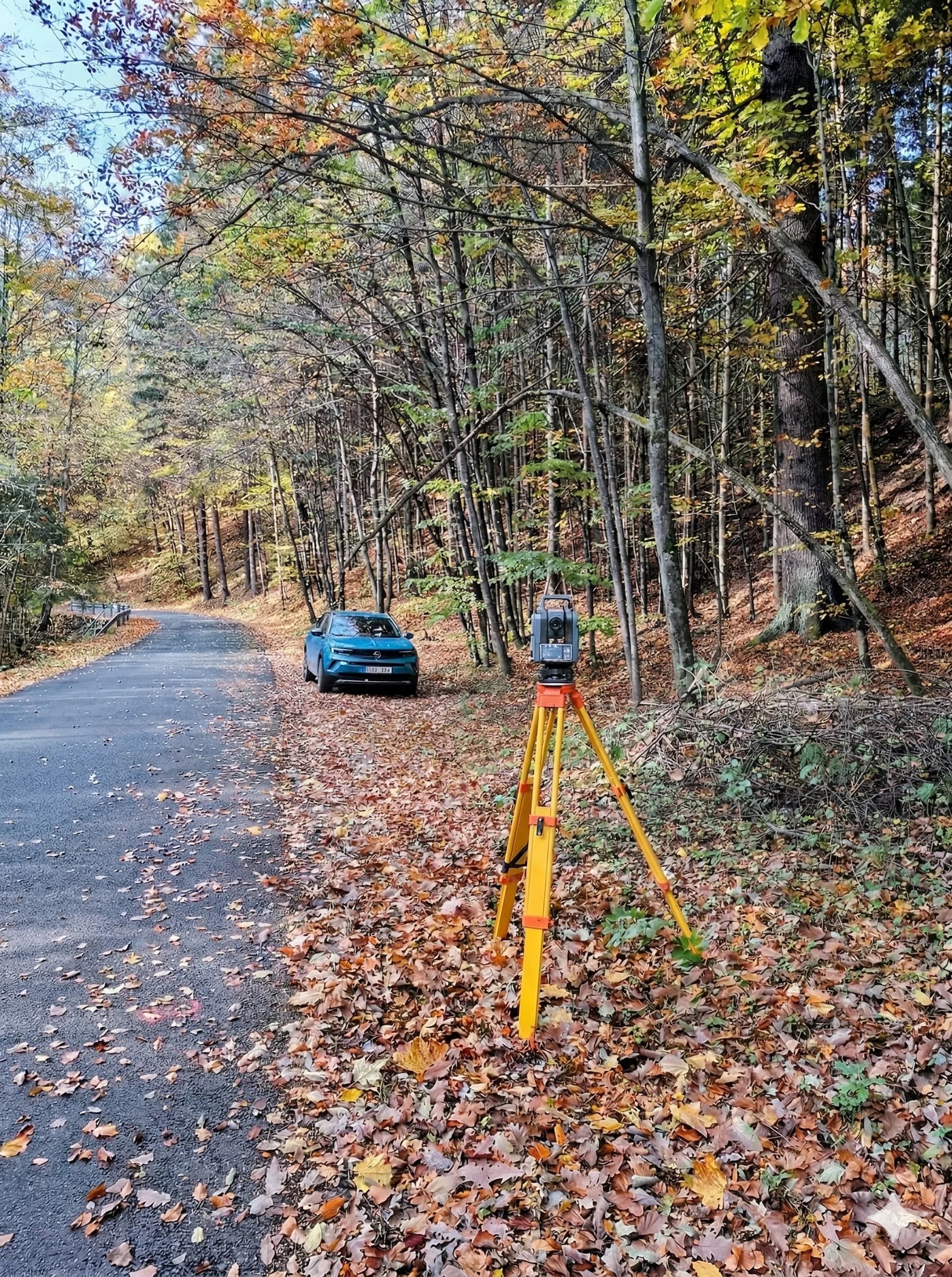 Geodetické měření v terénu